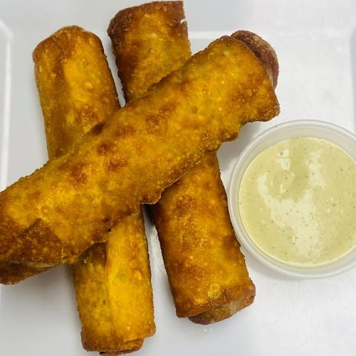 Philly Cheesesteak Egg Rolls.