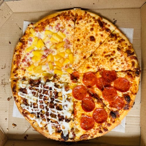 Four Station Pizza (Small).
