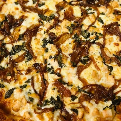 Pollo Bianco Pizza (Small).