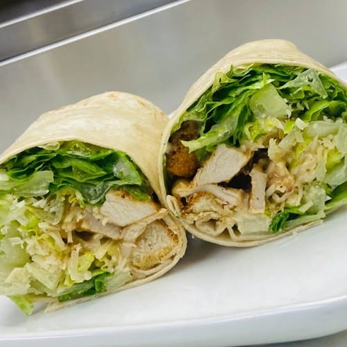 Chicken Caesar Wrap.