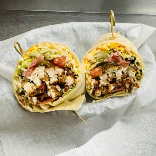 Chipotle Fried Chicken Wrap.