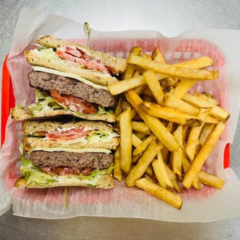 Indulge in Our Cheeseburger