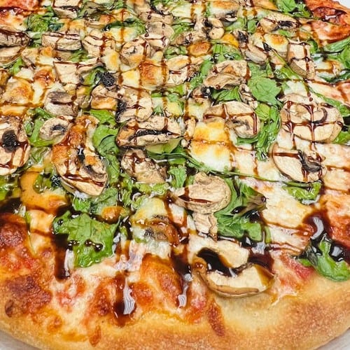Spinach & Mushroom Pizza (Small).