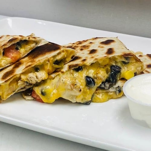 Chicken Quesadilla.