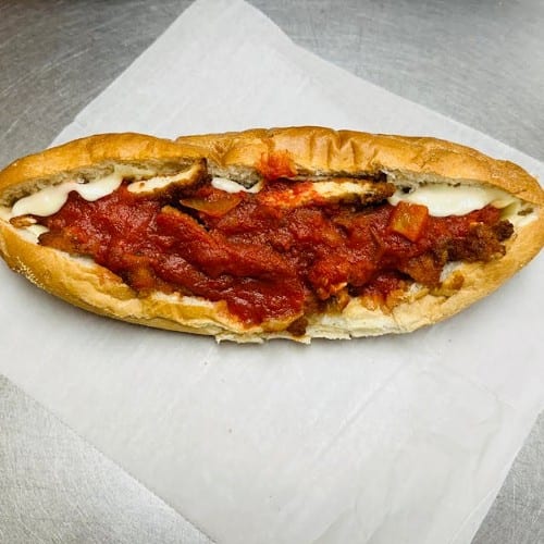 Chicken Parm Sub.