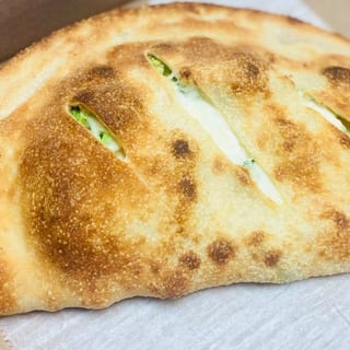 Broccoli Chicken Alfredo Calzone