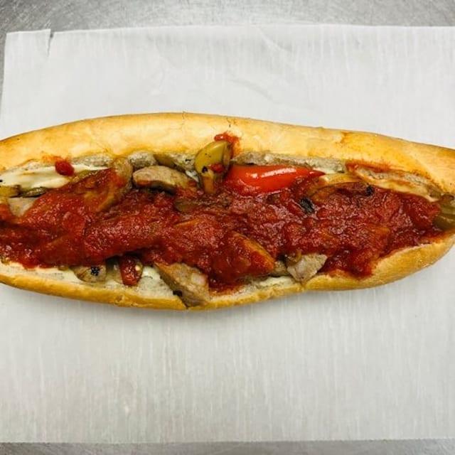Italian Sausage Sub.